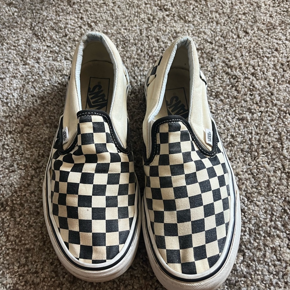 Checkered Vans